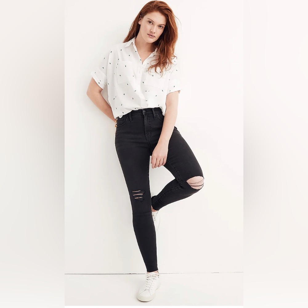 Madewell - 9” high riser skinny skinny jeans